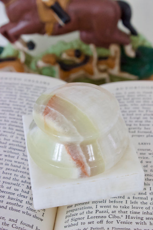 Vintage Onyx Paperweight